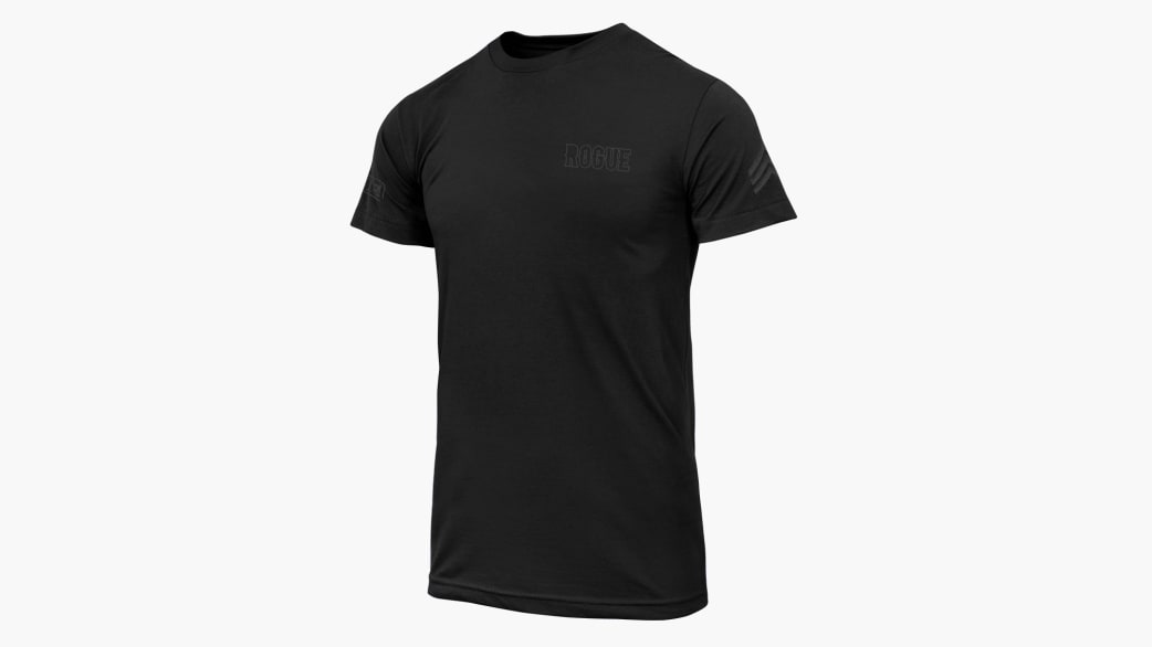 Matte black outlet t shirt